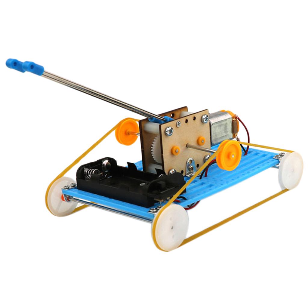 Xếp Hình Sáng Tạo DIY Mô Hình Xe Tăng Làm Thủ Công Khoa Học Giáo Dục Đồ Chơi