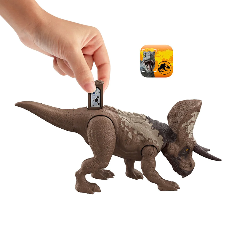 Đồ Chơi JURASSIC WORLD MATTEL Khủng Long Tấn Công Zuniceratops HLN66/HLN63