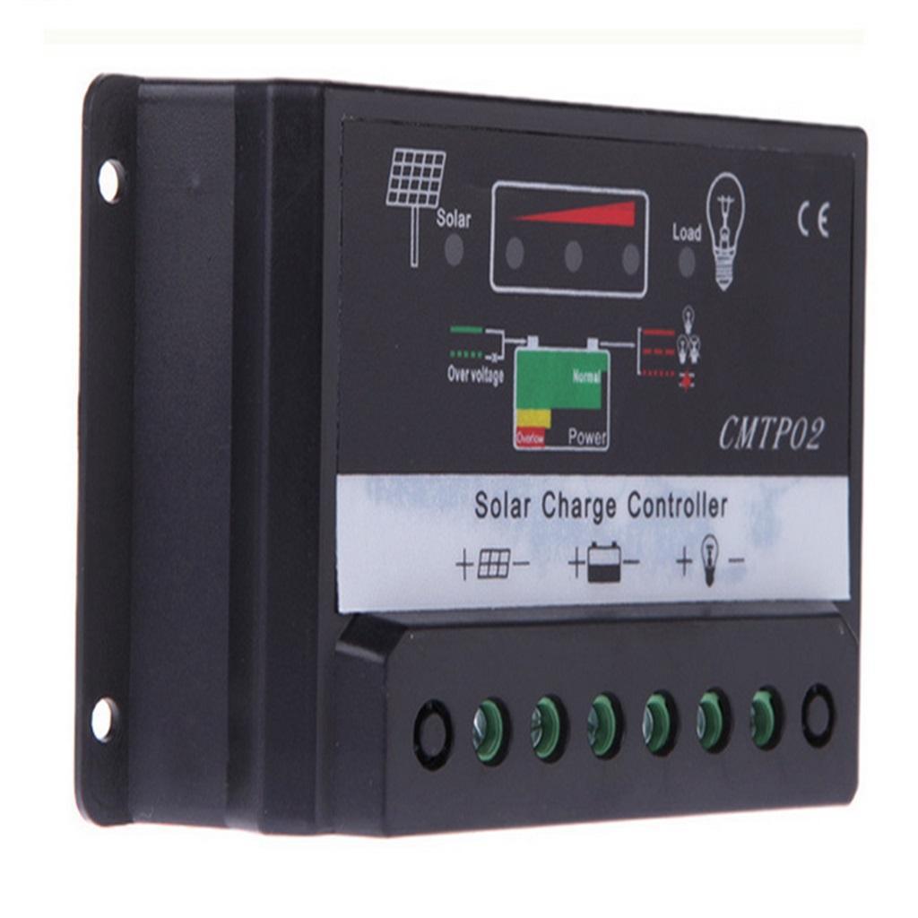10A-30A 12V 24V Auto Switch Solar Panel Battery Regulator Charge Controller