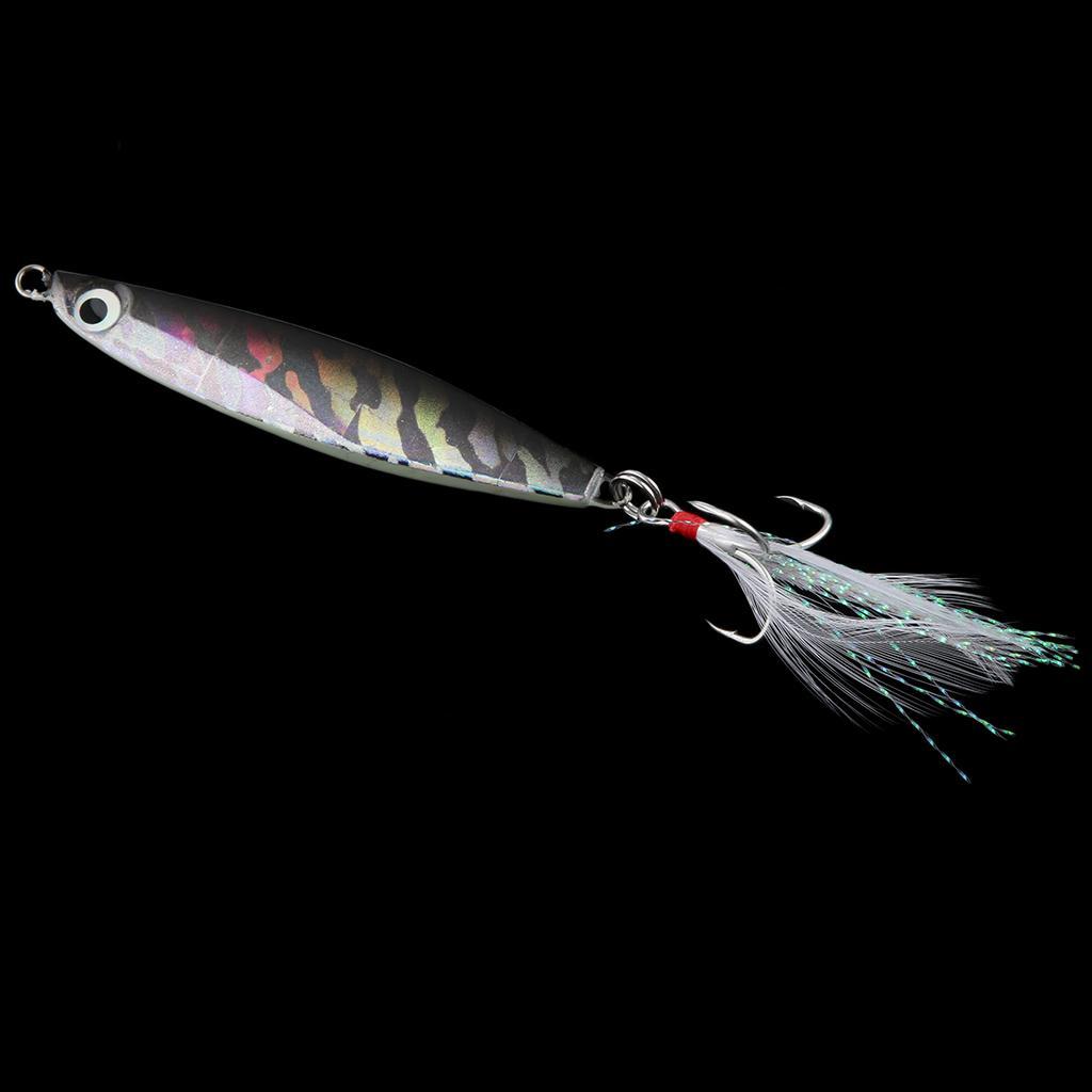 30g VIB Lure Bait Fishing Lure Swimbaits Metal Artificial Lures with Hooks