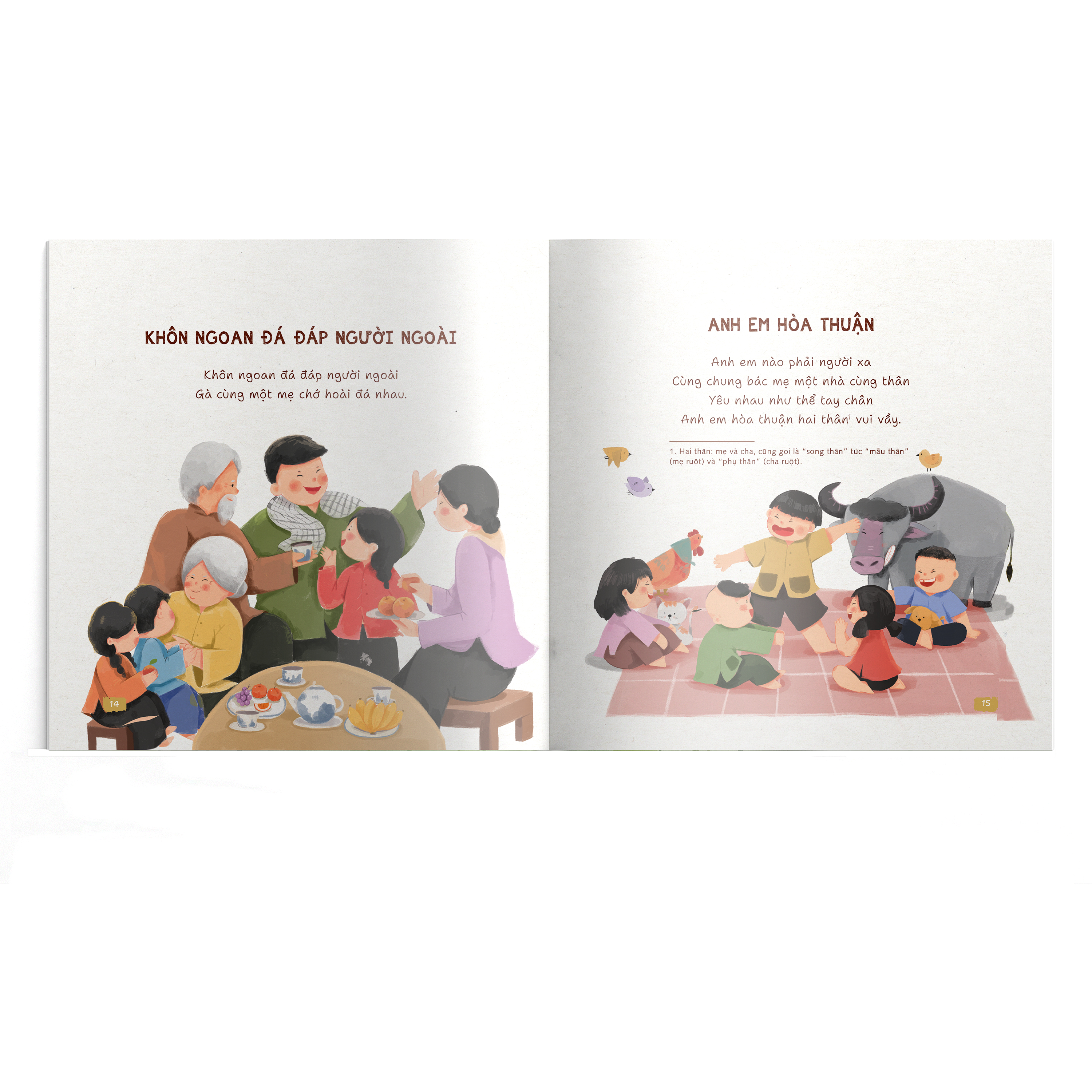 Combo 8 tập Ca dao - đồng dao - Thế giới tuổi thơ