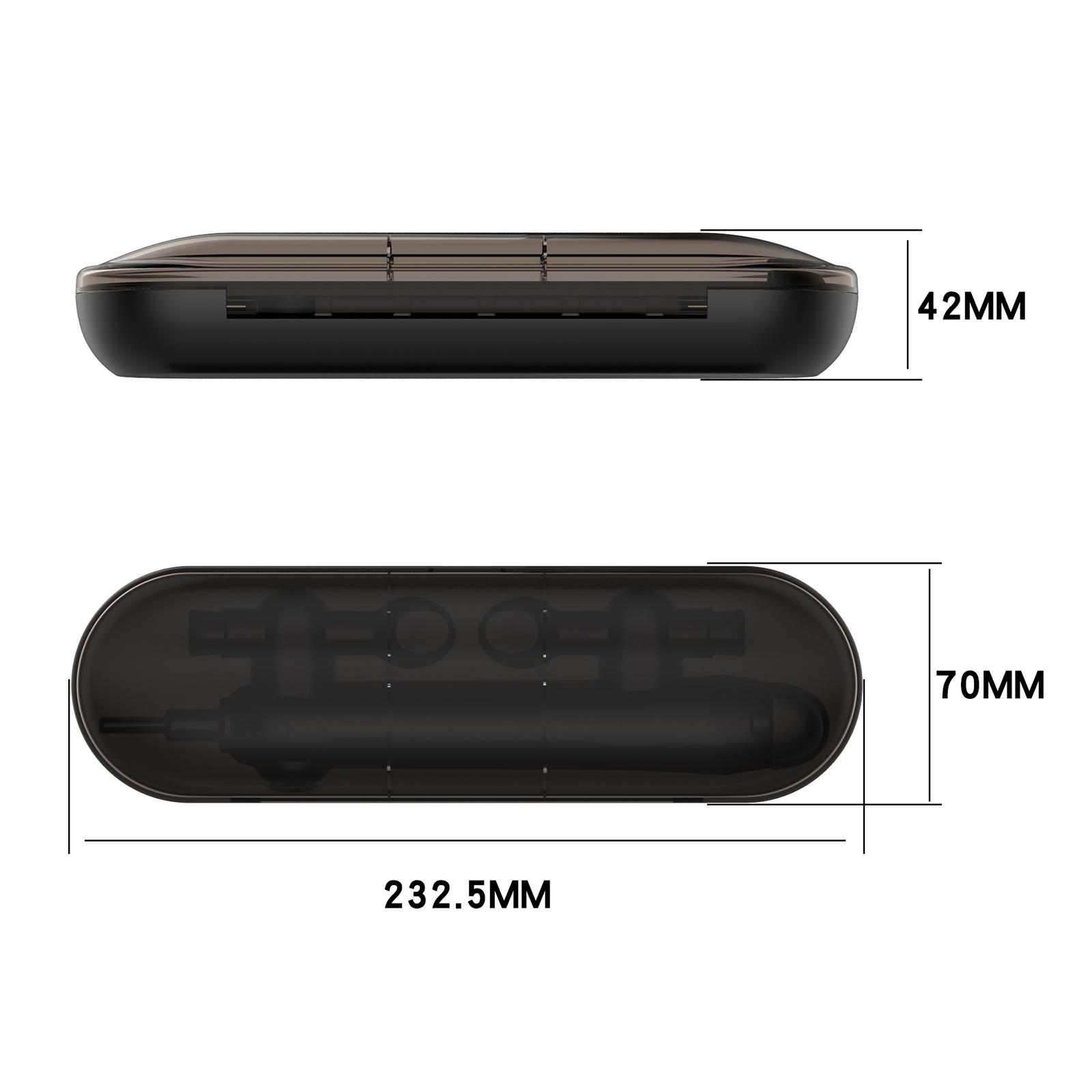 Charging The Travel Case for Braun OralB D16 USB Battery Accessory for Electric Toothbrush