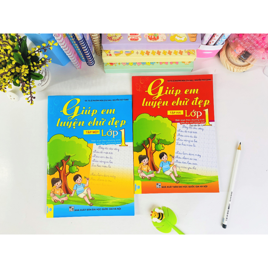 Sách - Combo 2 cuốn Giúp Em Luyện Chữ Đẹp Lớp 1 - Biên soạn theo CT GDPT mới - ndbooks