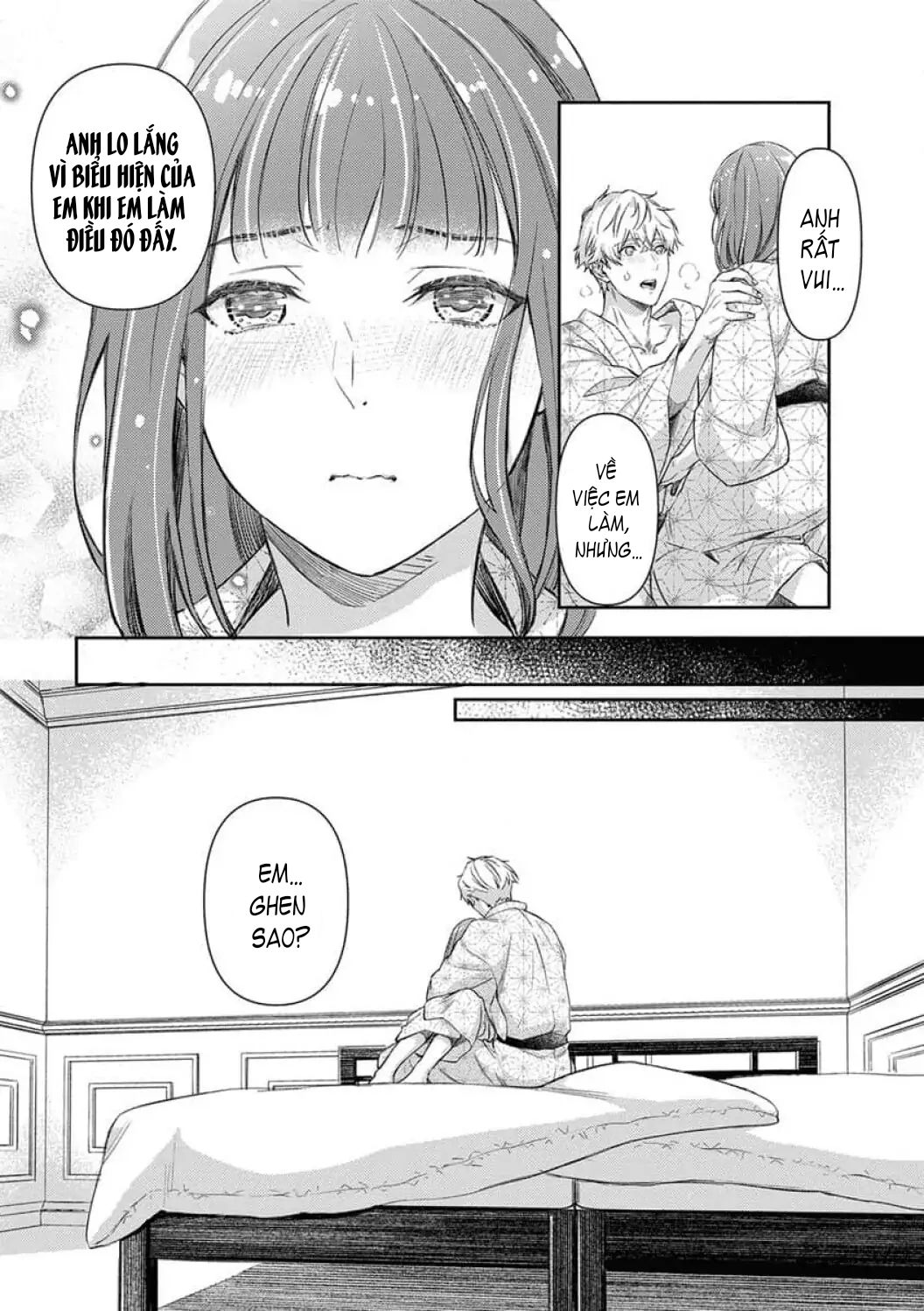 Hôn Nhân Tình Yêu Của Cặp Đôi Konihata chapter 14.1 - Trang 5