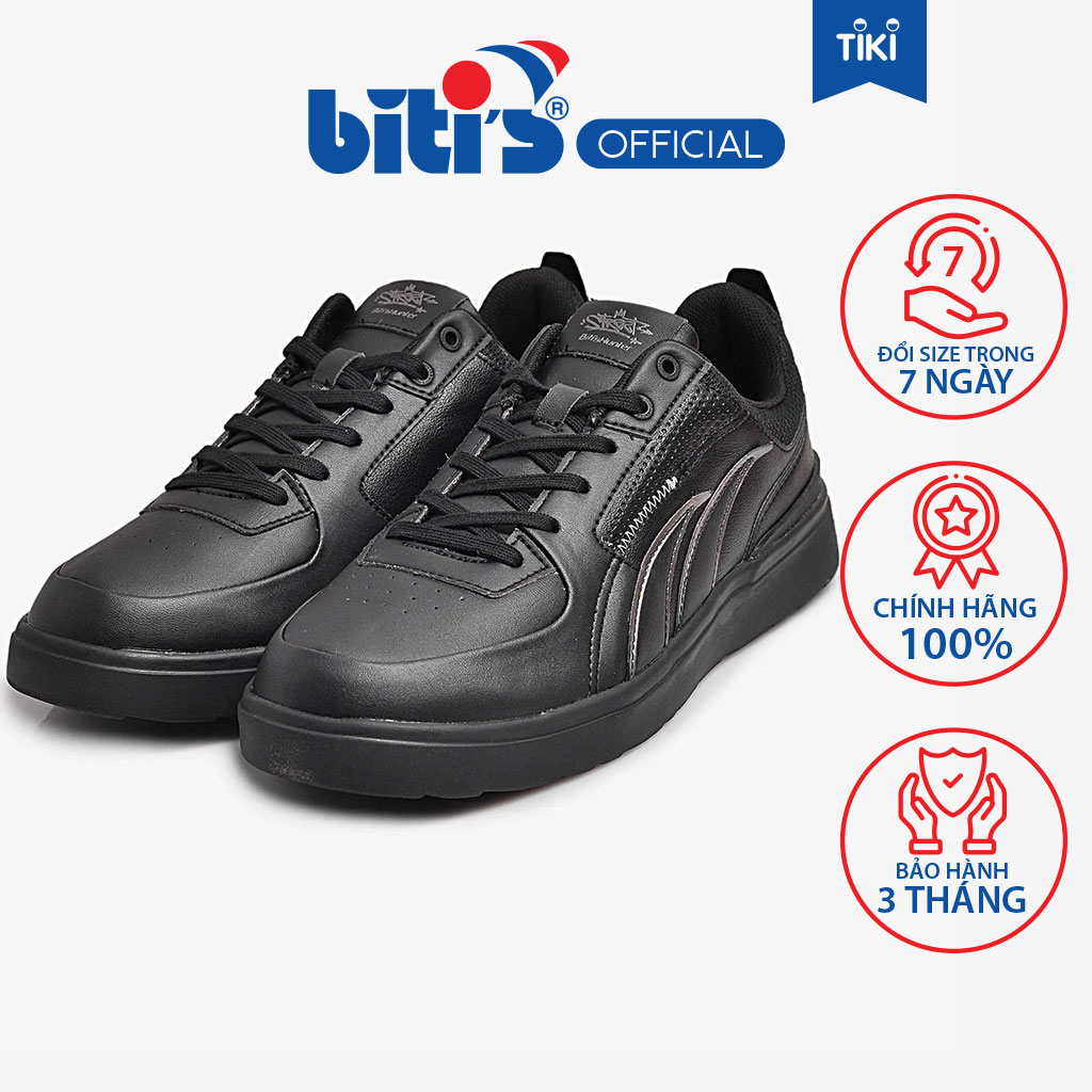 Giày Thể Thao Biti's Nữ Hunter Street Black DSWH10400DEN