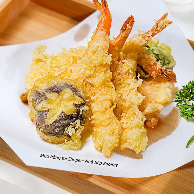 Set 100 tờ giấy thấm dầu thực phẩm - Giấy thấm hút dầu mỡ thức ăn chiên rán khổ 18 x 24cm