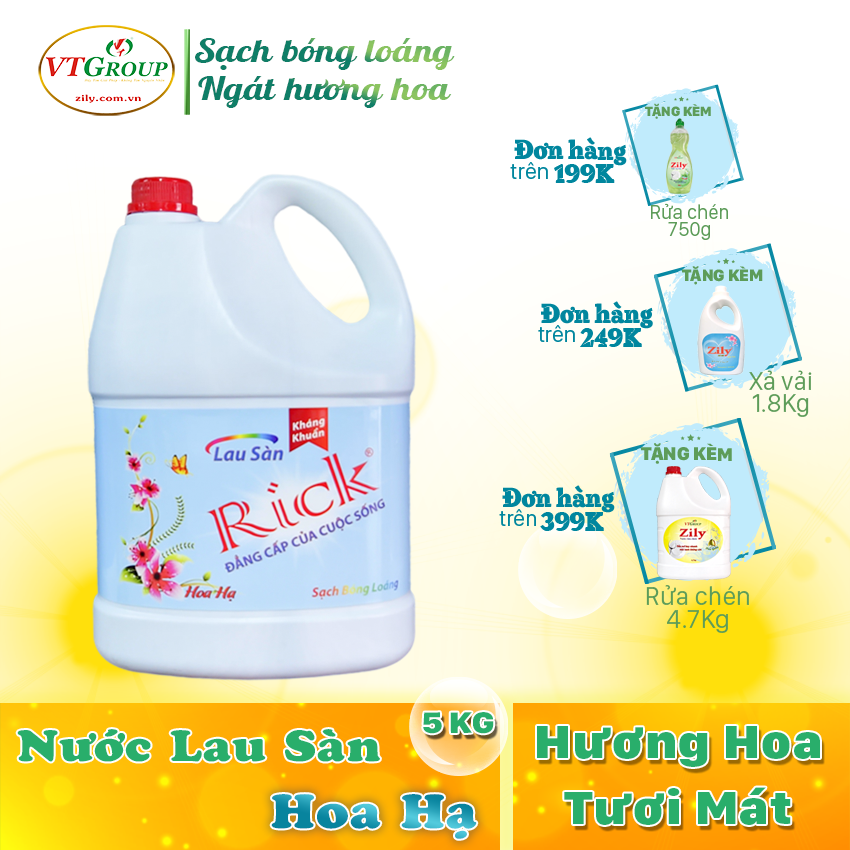 Nước lau sàn Rick 5L