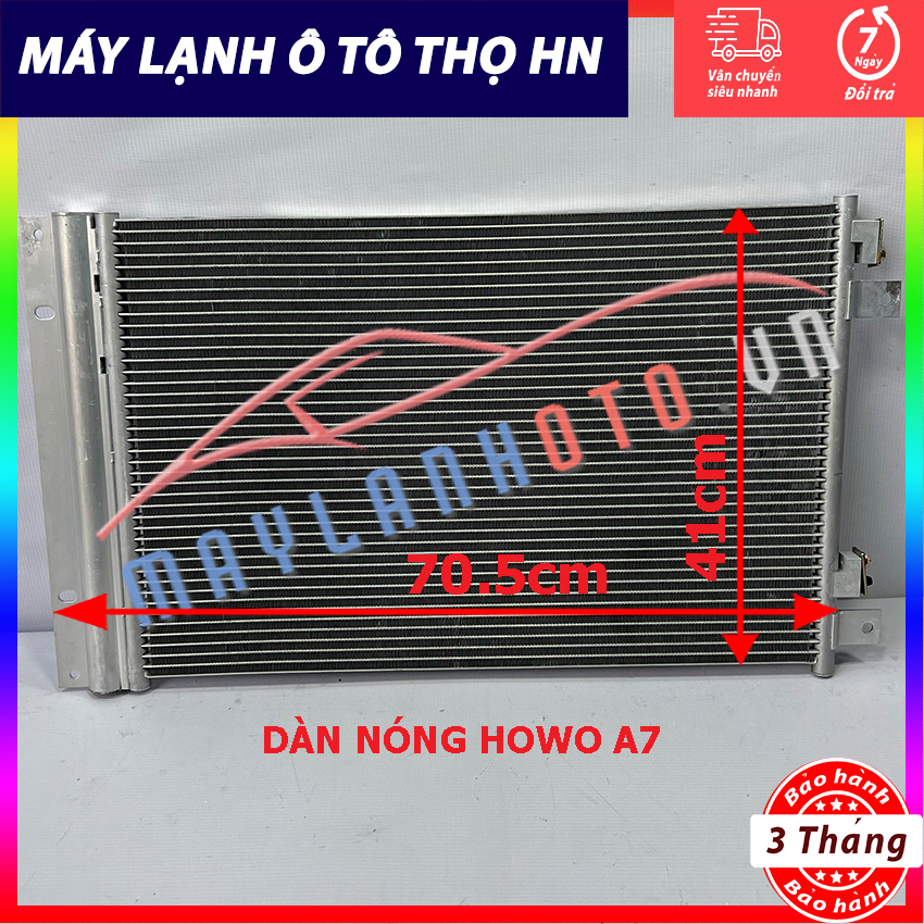 Dàn nóng Howo A7 Hàng HBS Trung Quốc
