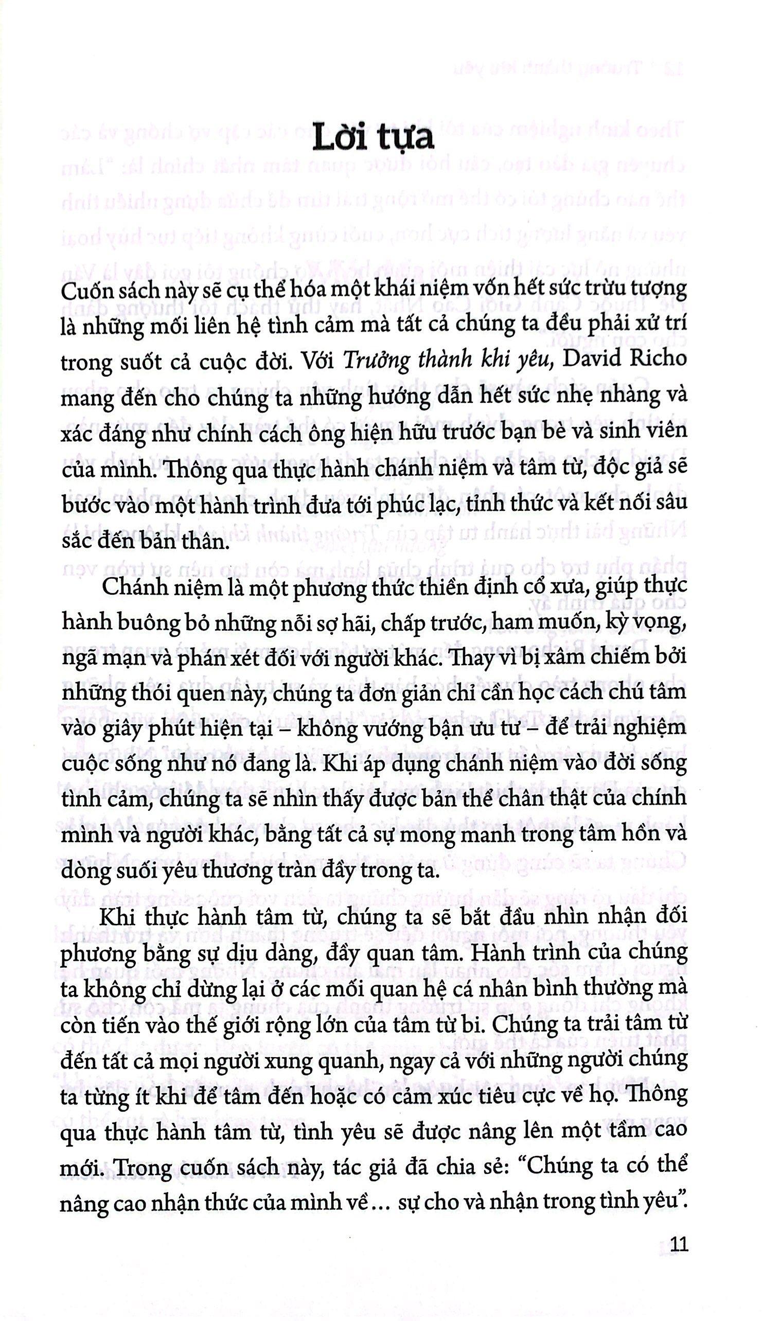 Trưởng Thành Khi Yêu
