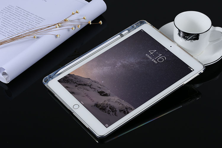 Case Ốp Lưng Chống Sốc Trong Dành Cho Ipad 10.2 / Air 3 10.5 Có Khe cho Apple Pencil