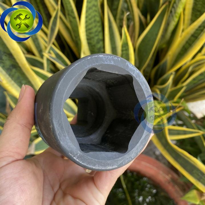 Tuýp 50mm 1 inch Kingtony 843550M loại dài 6 cạnh màu đen