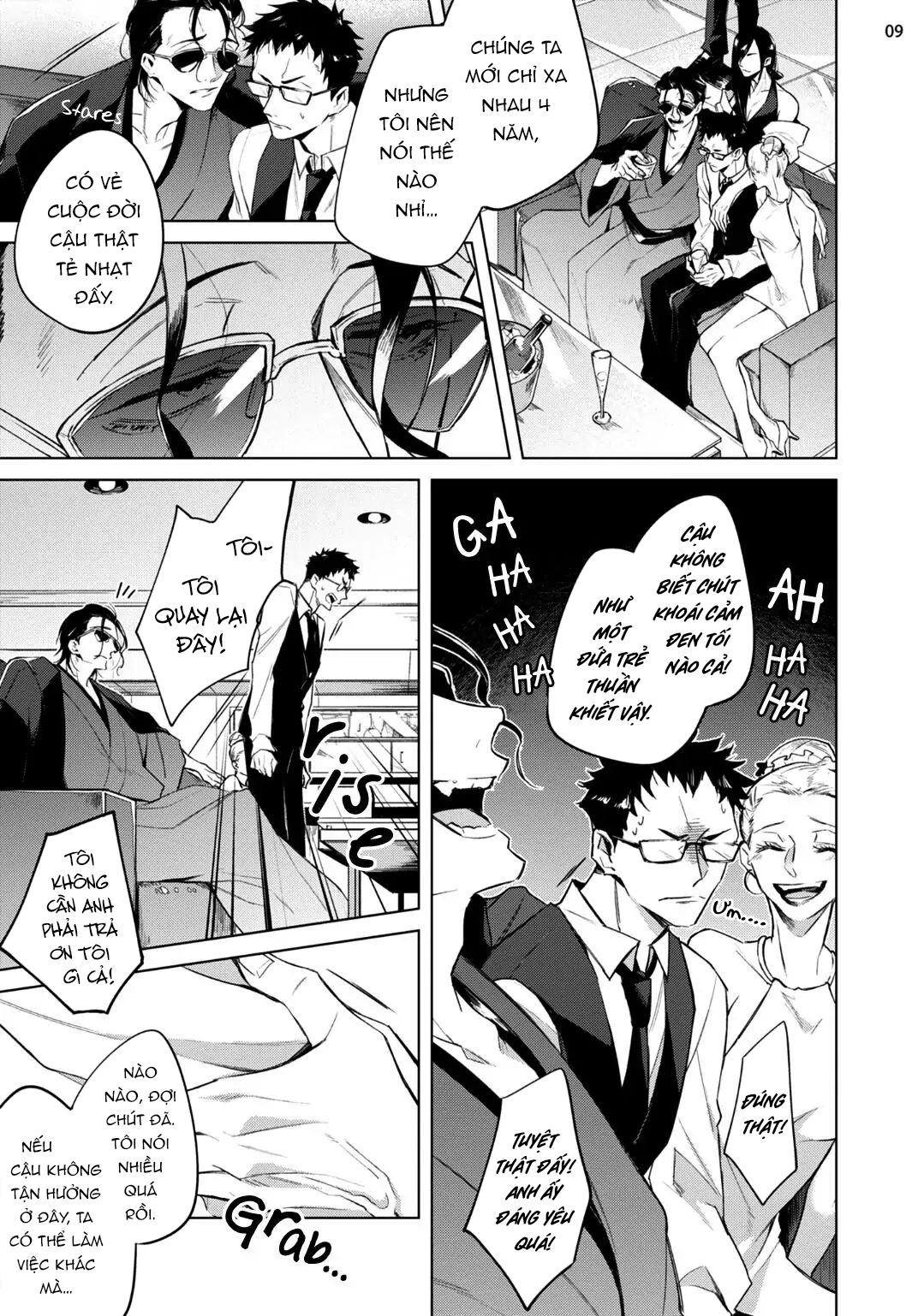 tên giang hồ tôi cứu để mắt tới tôi?! chapter 1 9