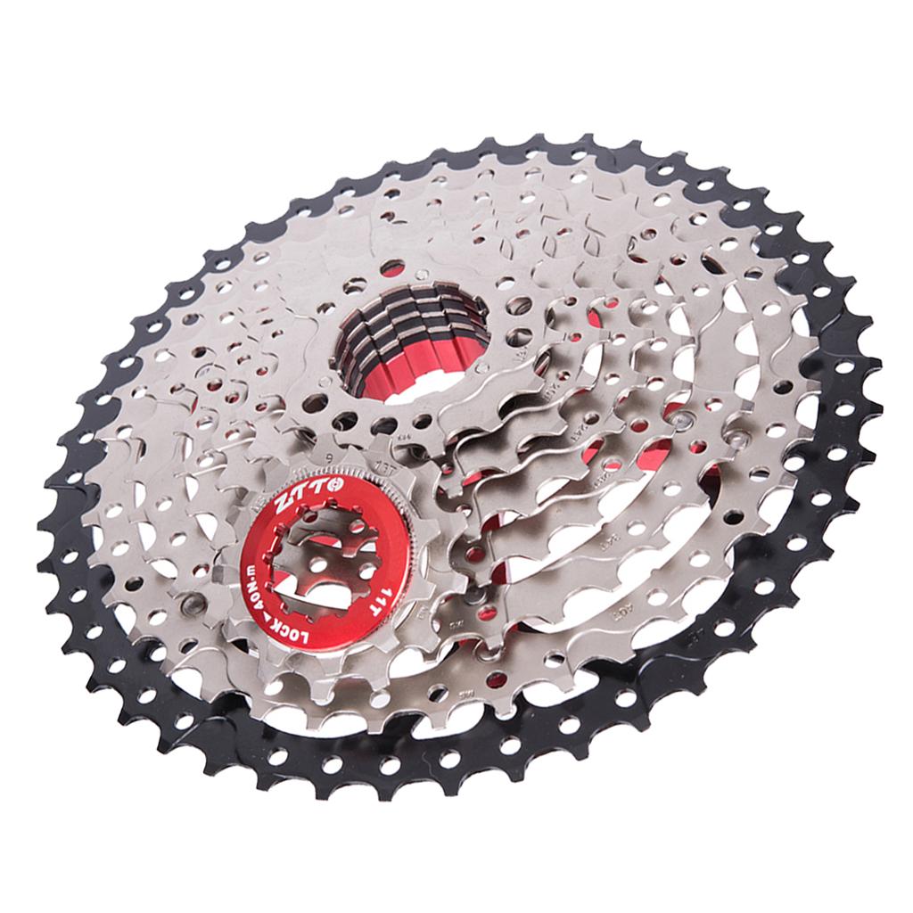 9 Steel MTB Mountain Road Bike Cassette Freewheel 11-46T Fixed Gear