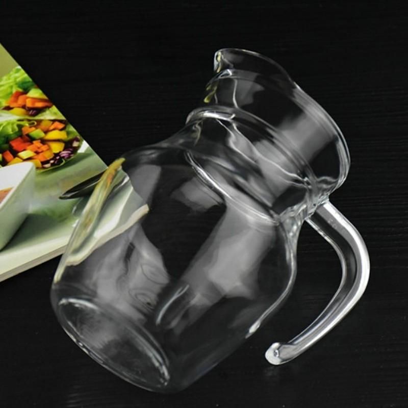 NHẬP KHẨU THÁI LAN Ly thủy tinh 500ml có quai cầm trơn