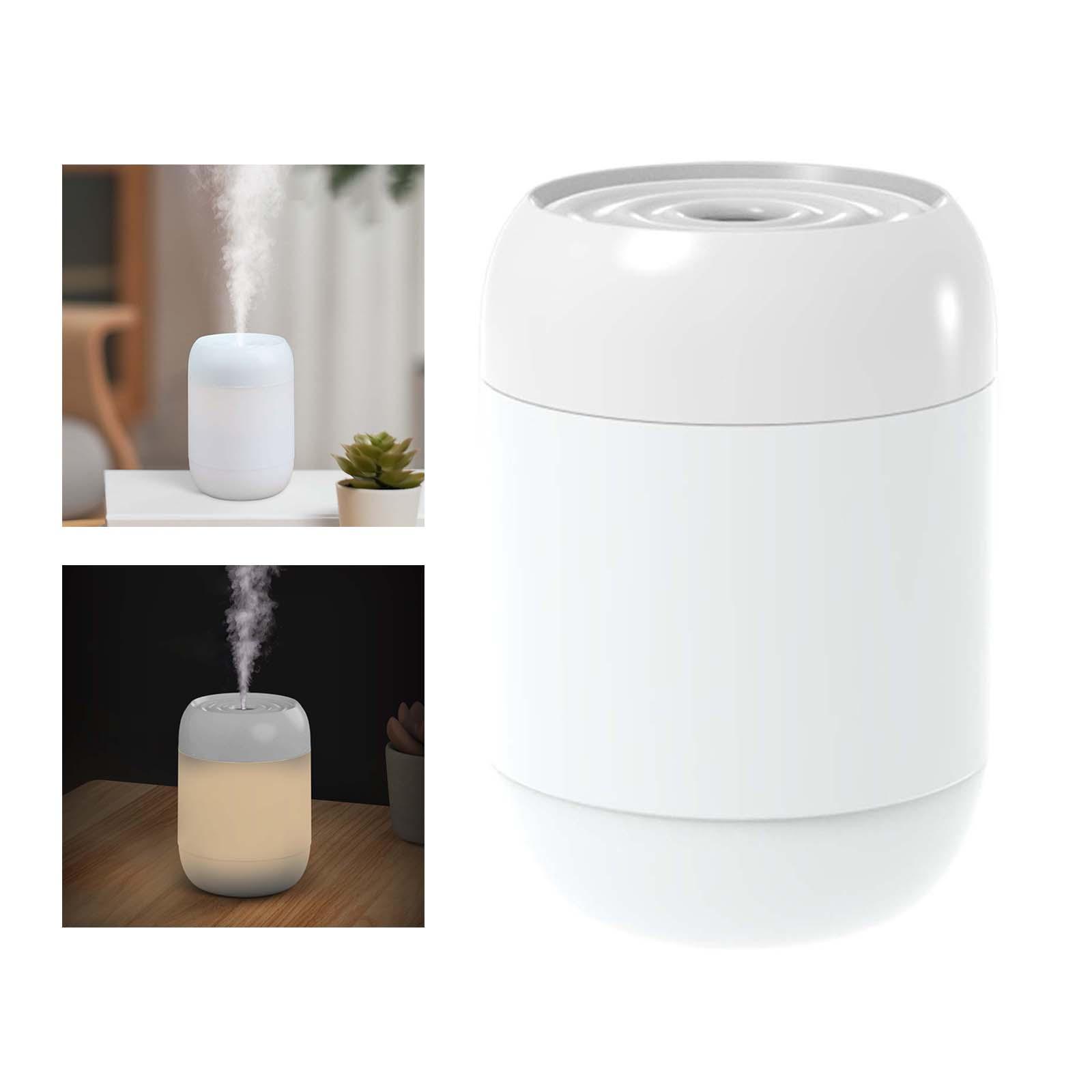 Cool Mist Humidifier with Night Light, 220ml USB Humidifier for Bedroom, Home, Office, Baby Room