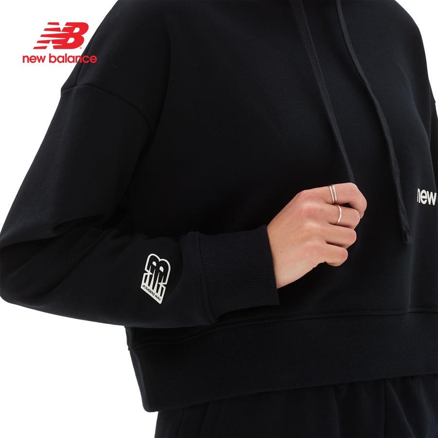 Áo khoác hoodie thời trang nữ New Balance APP LIFESTYLE HOODIES W BLACK - WT23512BK (form quốc tế)