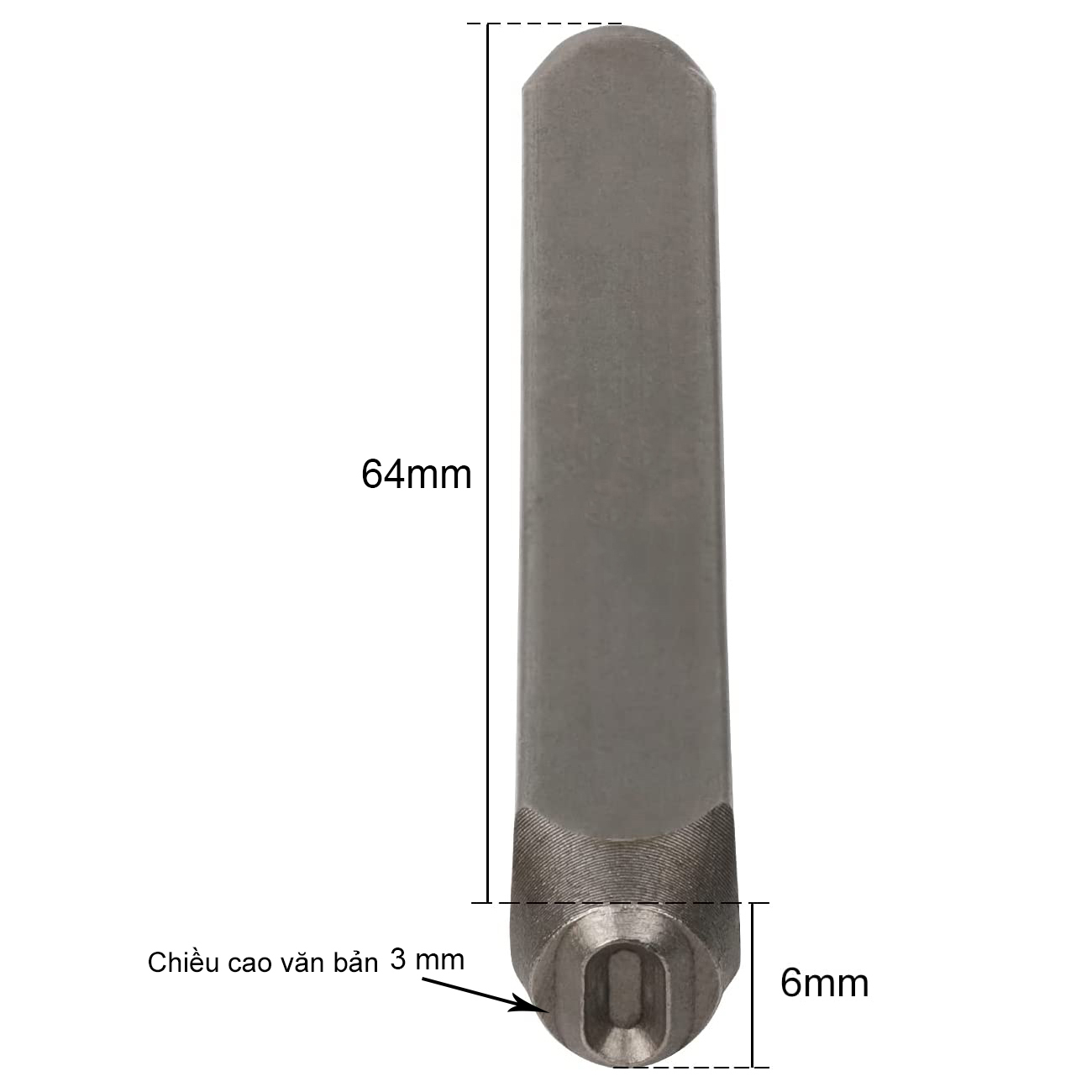Bộ 37 In Chữ Và Số Lên Da Bằng Thép Không Gỉ dụng cụ in thép chuyên nghiệp, bộ tem(3mm) cụ in thép chuyên nghiệp