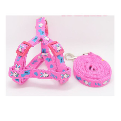 Dây dắt yếm vải dù chắc chắc nhiều màu cho chó