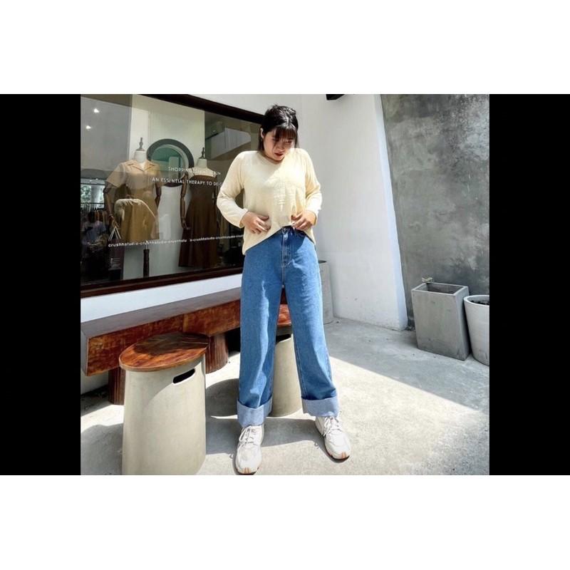 QUẦN JEAN STRAIGHT 106CM BIGSIZE