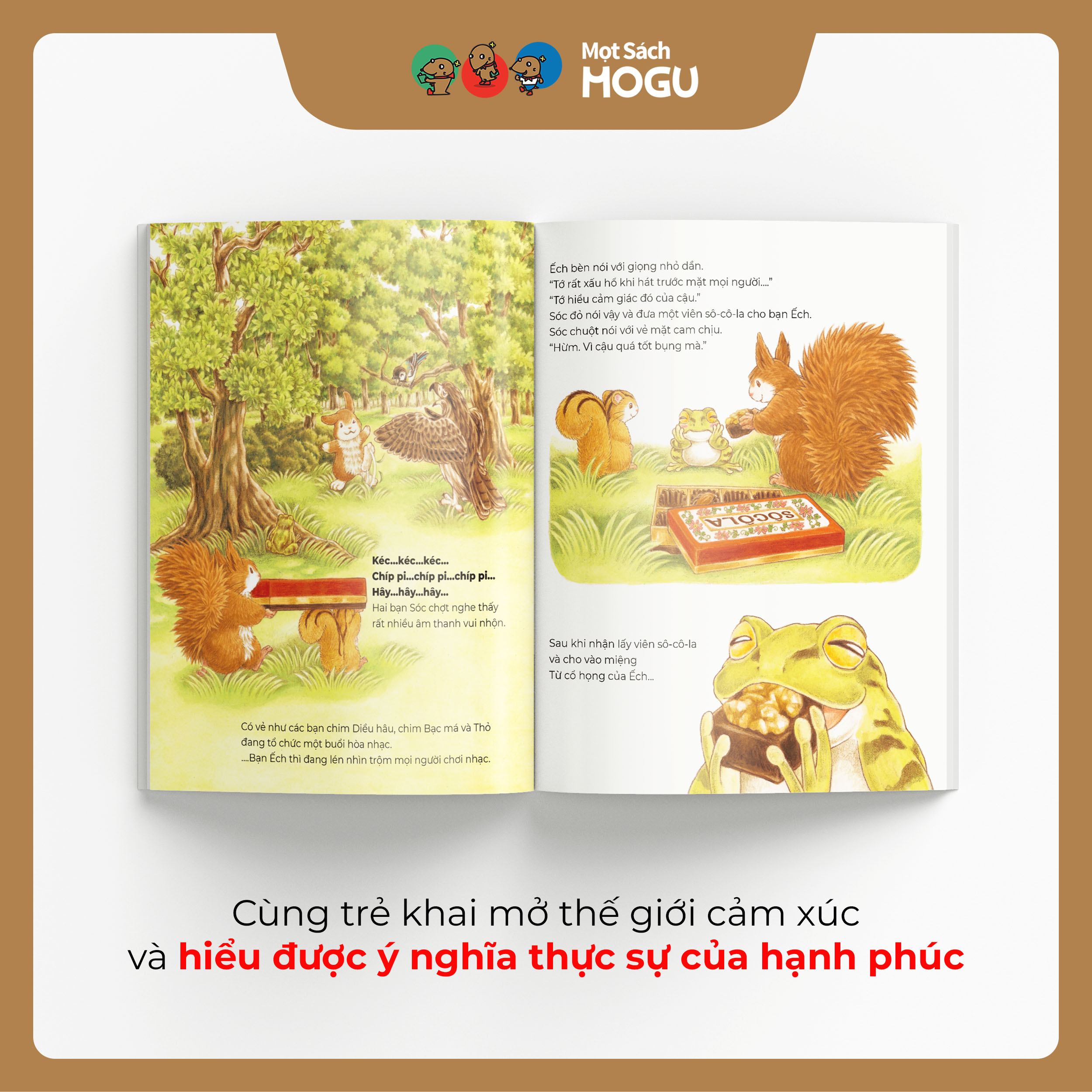 Truyện Ehon bé 3-4-5 tuổi - Tiệm Sô-cô-la lừng danh