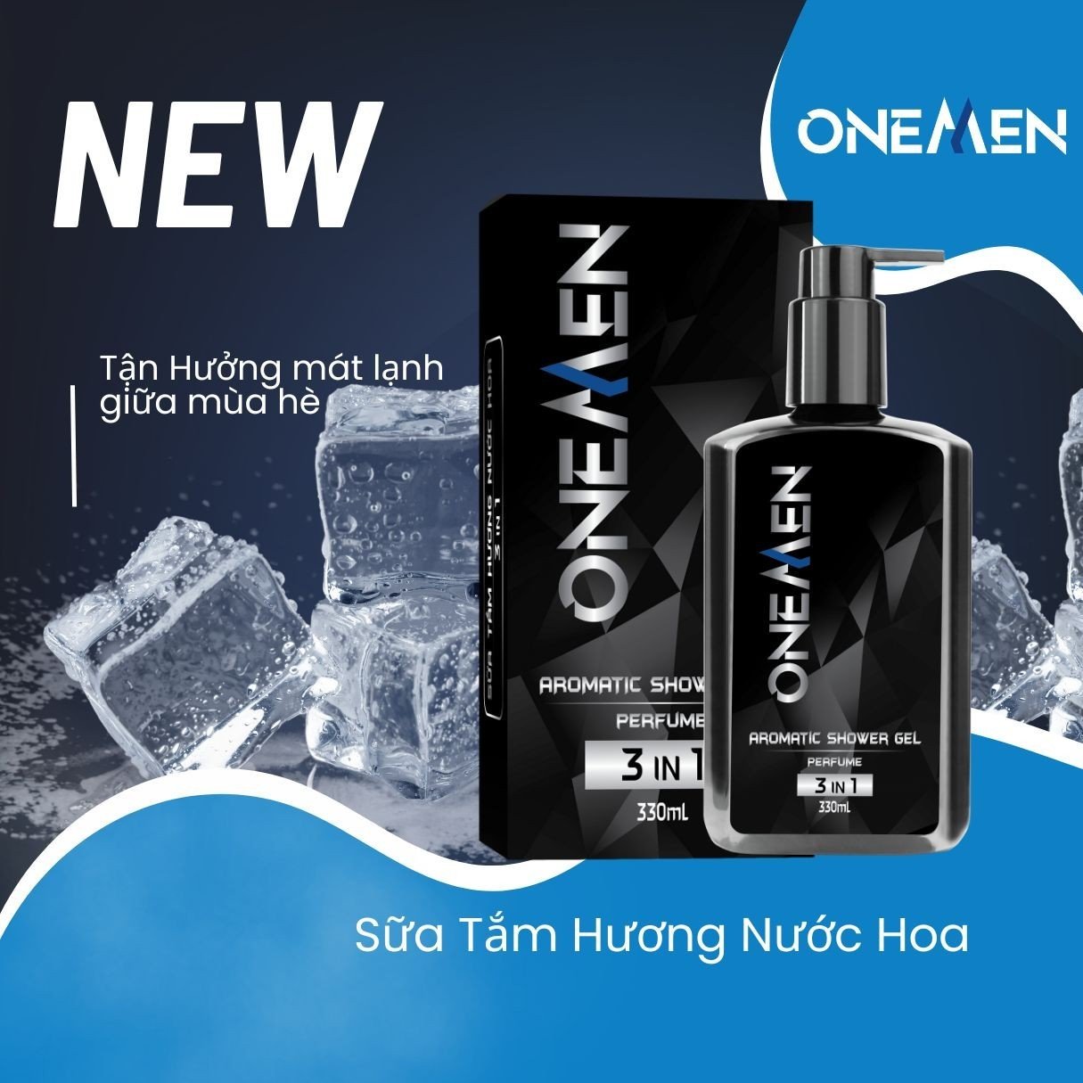 Combo Tiết Kiệm: Bọt Vệ Sinh Nam + Sữa Tắm OneMen TẶNG Nước Hoa Cho Nam Perfume