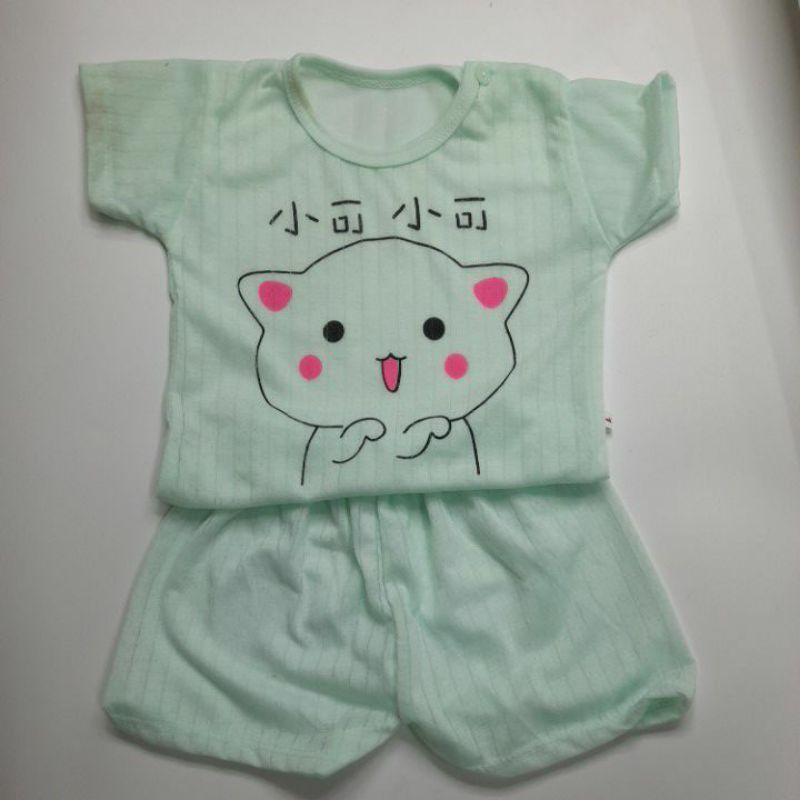 Bộ Cộc Tay Cotton Giấy Nhiều Mầu Loại 1 Cho Bé Trai, Bé Gái