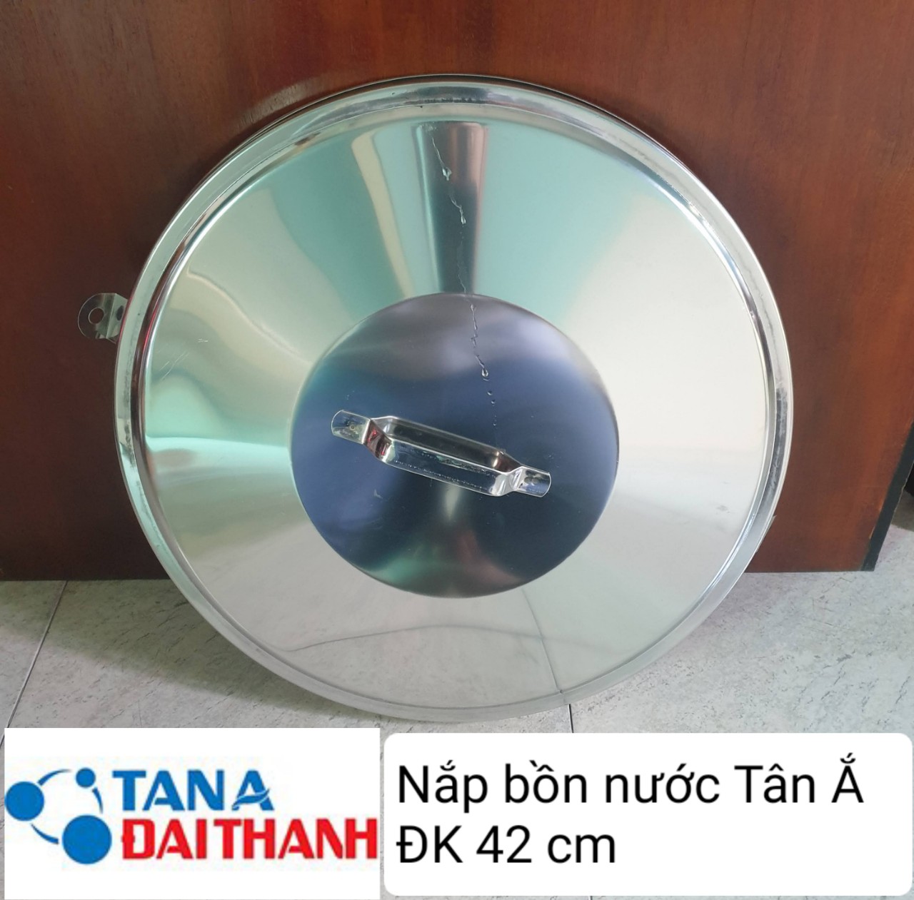 Nắp bồn nước Inox Đại Thành ĐK 42cm chất liệu inox 304