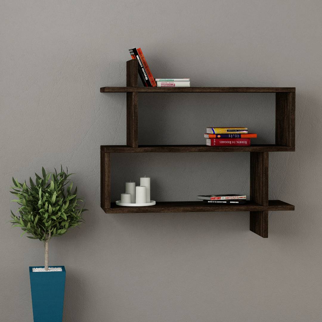 Kệ trang trí phòng khách gỗ công nghiệp SMLIFE Westcott