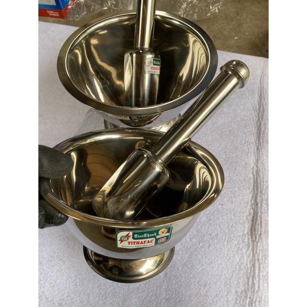 Bộ chày cối bằng inox 304