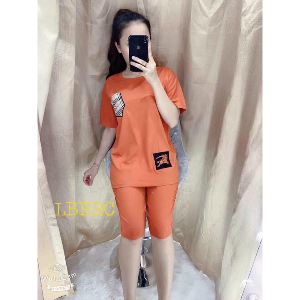 SET BỘ THUN NỮ,THIẾT KẾ HỌA TIẾT XINH XẮN,CHẤT LIỆU VÃI CO GIẢN VÀ MỀM MỊN