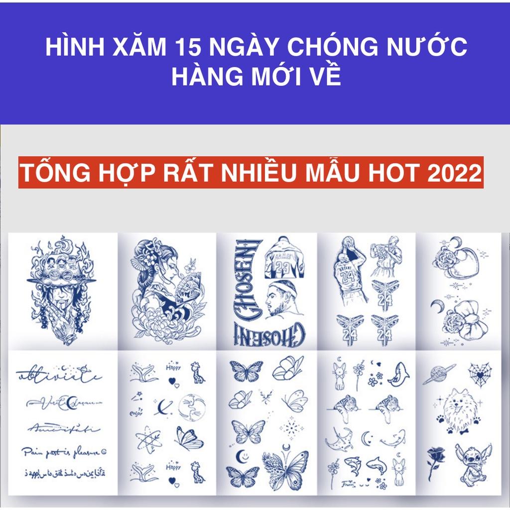 Hình xăm 15 ngày MẪU MỚI HOT 2022