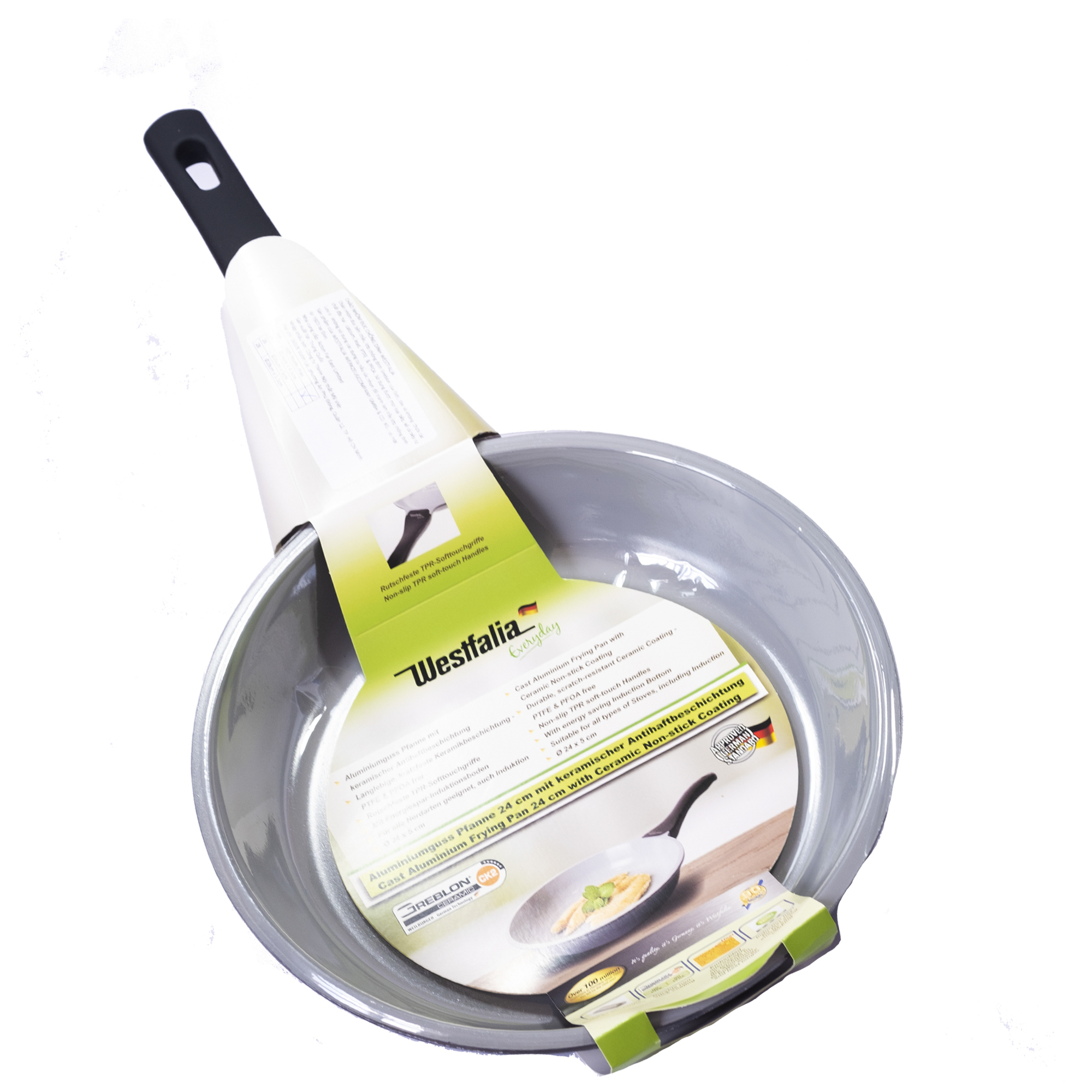 Chảo Chống Dính Đáy Westfalia Đức, Chảo Nhôm Đúc Cao Cấp Size 26cm, Chảo Xào - Phù Hợp Bếp Từ Và Nhiều Loại Bếp CN899 - CHÍNH HÃNG