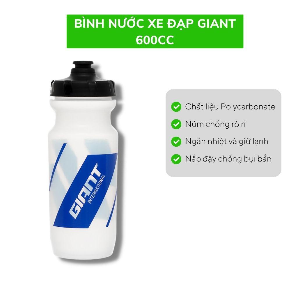 Bình nước xe đạp GIANT 600CC