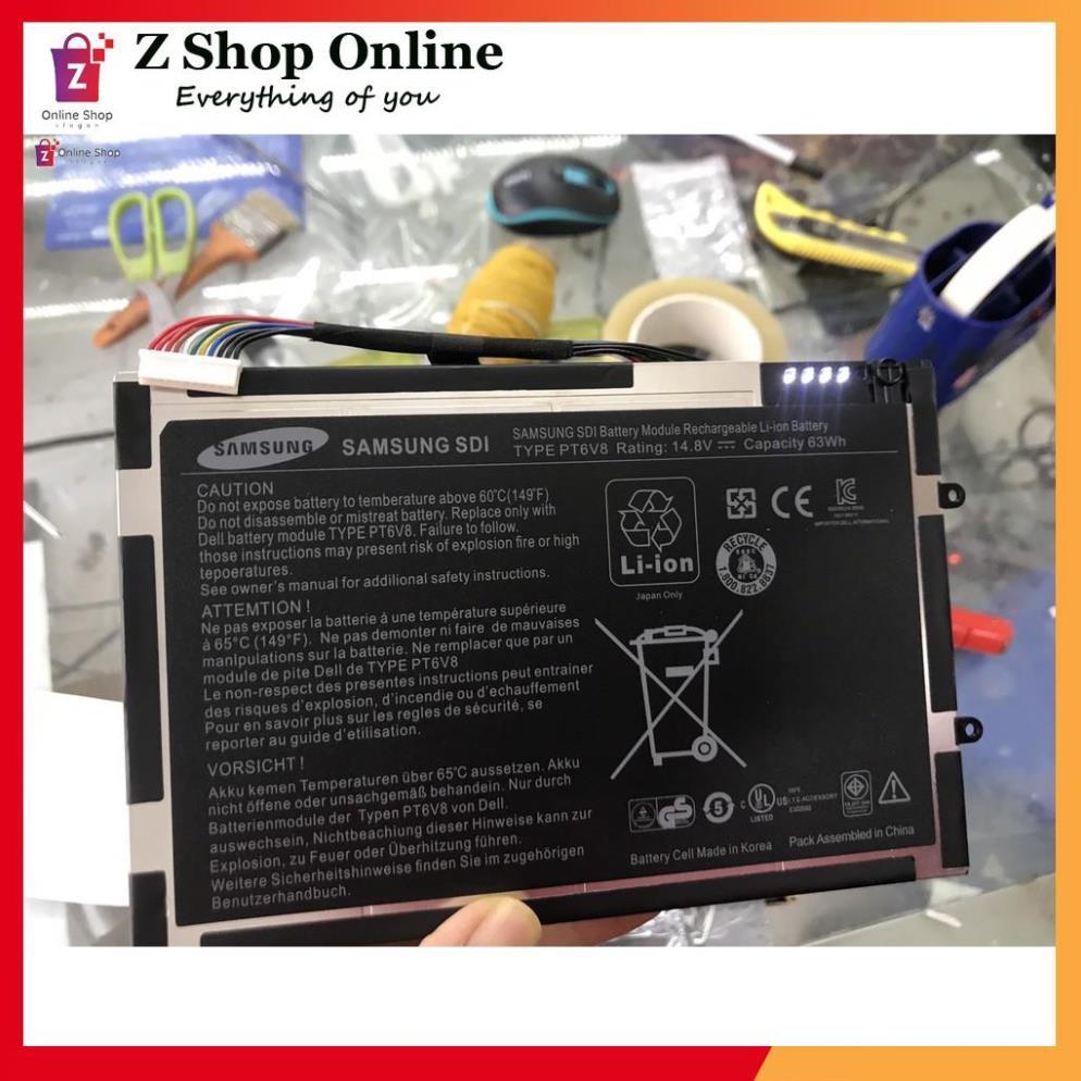 Pin  Dùng Cho Dell Alienware M11X M14X R1 R2 R3 PT6V8 New Original