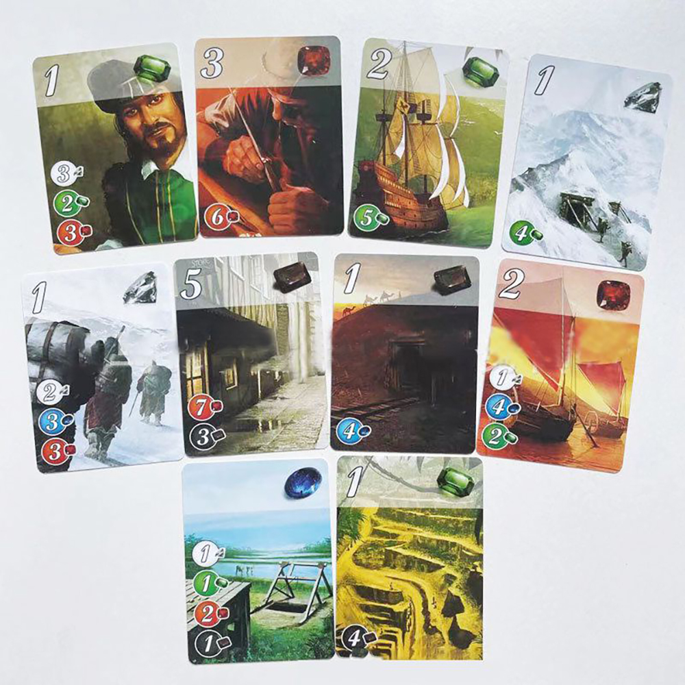 Bộ Bài Board Game Splendor Giá Rẻ Chip Card Board Đầy Đủ Components