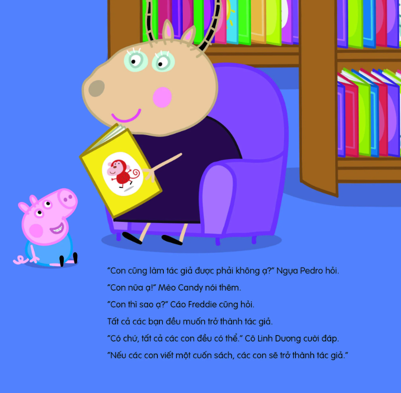 Thế Giới Của Peppa - Peppa Đến Nhà Sách