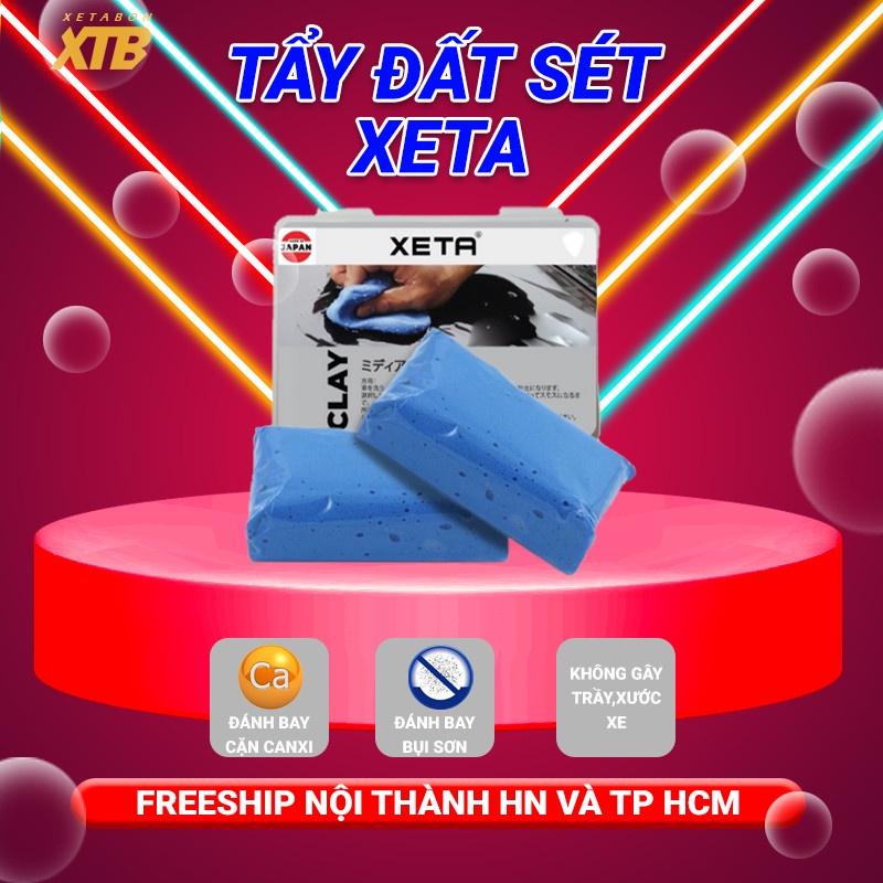 Tẩy đất sét siêu dẻo Xeta dành cho ô tô không gây trầy xước, giúp kính vỏ sơn xe sạch sáng bóng