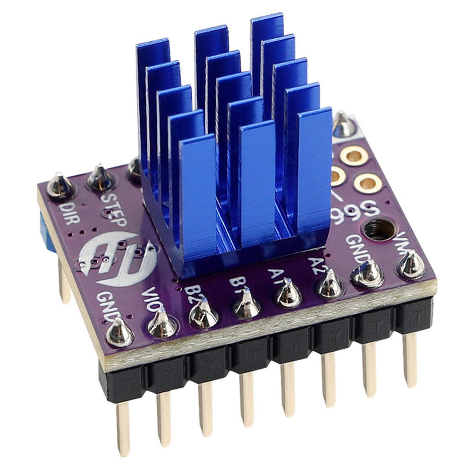 S6609 Stepstick Stepper Motor Driver Module UART, for 3D Printer Replace Tmc2208 Tmc2209 256 Microstep 3A Peak Current with Heat Sink