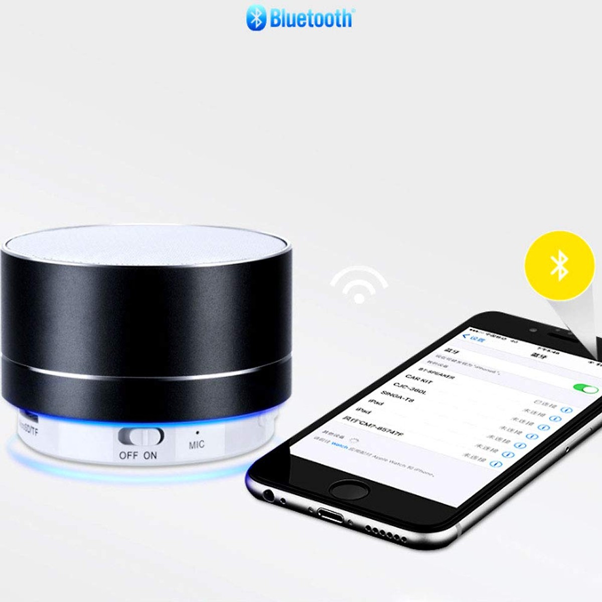 Loa Bluetooth A10 Mini Vỏ Nhôm Cao Cấp (Màu ngẫu nhiên)