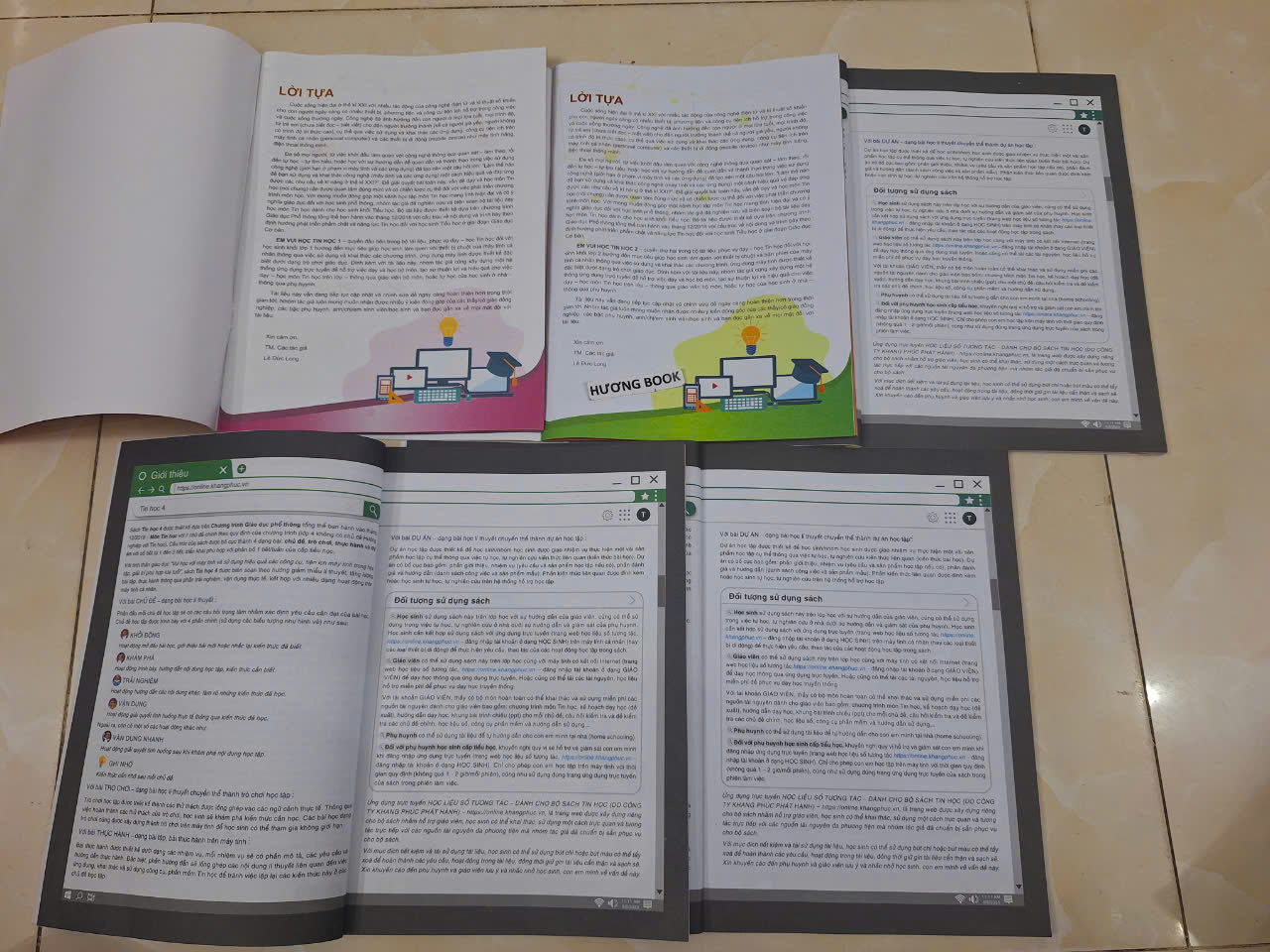 Sách - Em vui học tin học 1,2,3,4,5 - Bản mới nhất (KP)