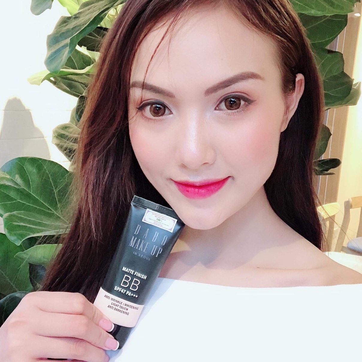 Bộ 2 tuýp kem trang điểm đa năng 5in1 Dabo Make Up BB SPF47 PA+++ Hàn Quốc (50ml)