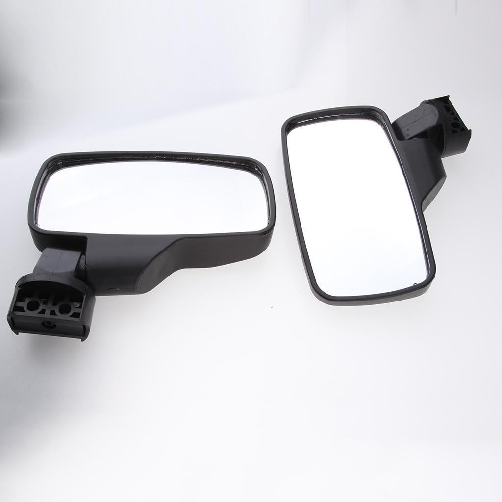 UTV Side Mirrors For Roll Bar Cage Universal UTV Side View Mirrors 1.75 Inch