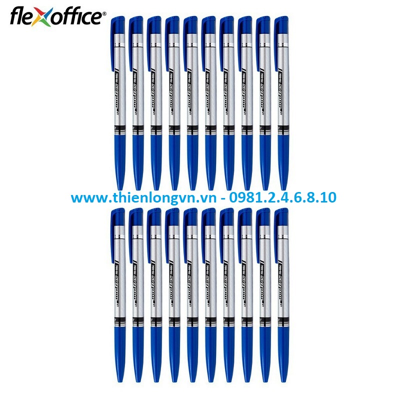 Hộp 20 cây bút bi 0.7mm Flexoffice - FO024