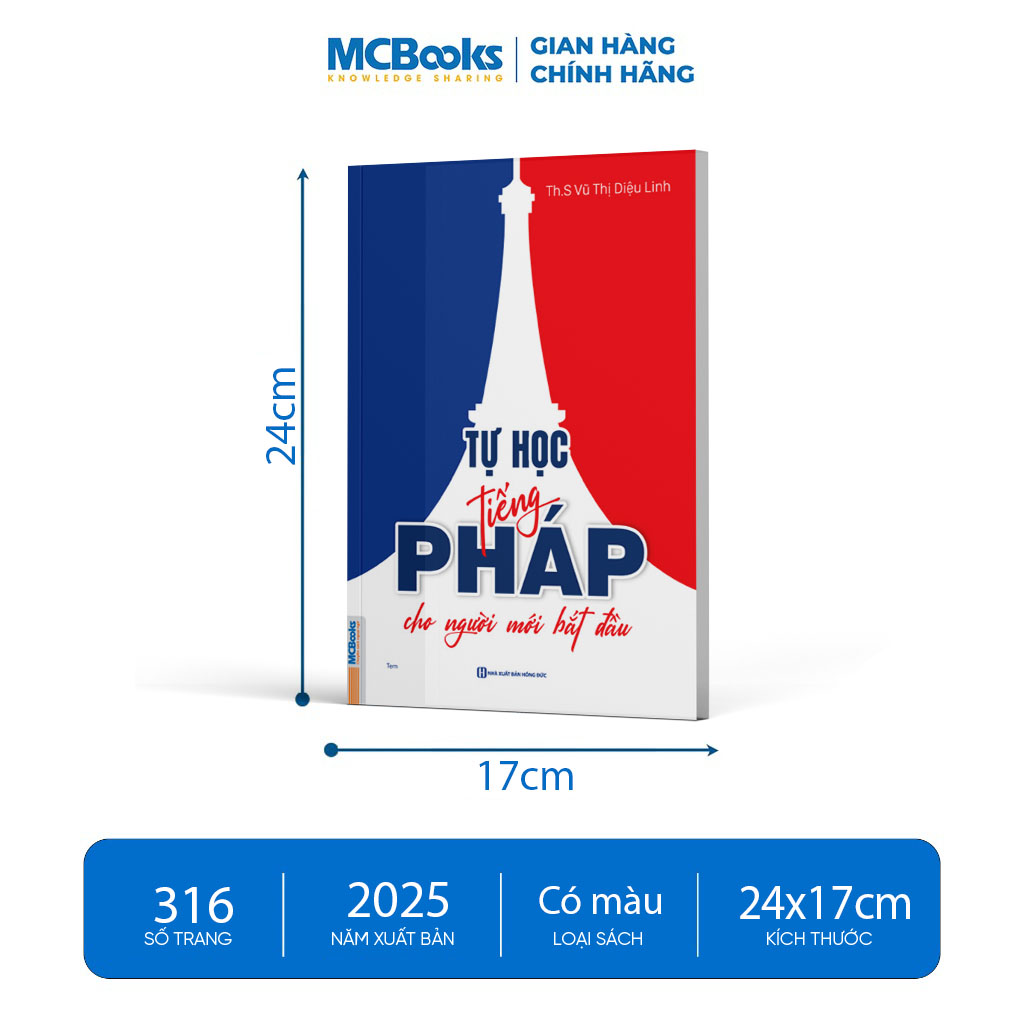 Sách - Tự học Tiếng Pháp cho người mới bắt đầu