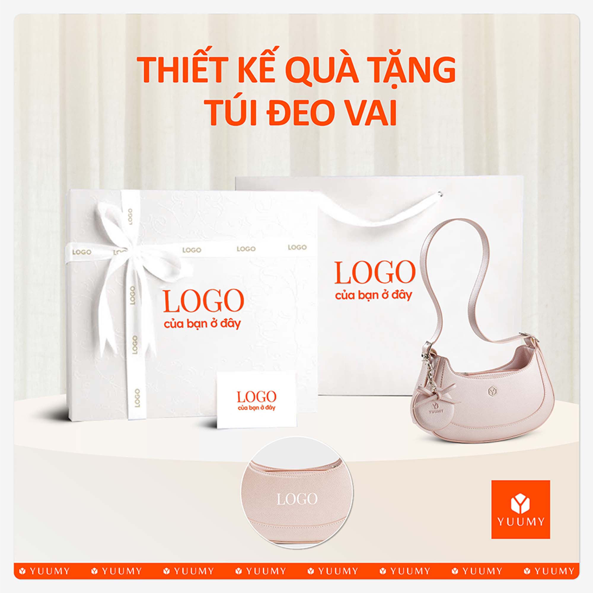 Túi đeo vai nữ YUUMY YN345 (BST Pink Obsessed)