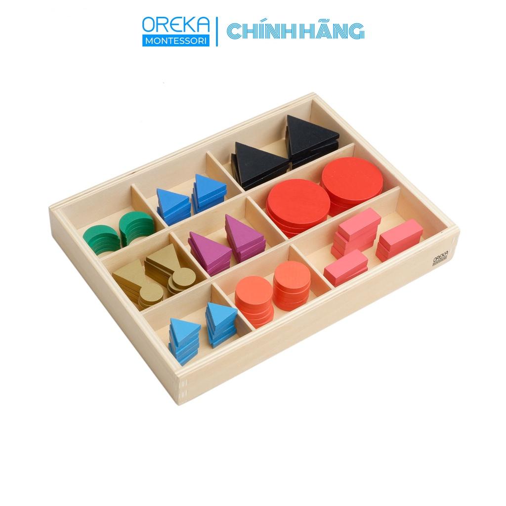 Đồ chơi trẻ em Oreka Montessori Hộp các ký hiệu Ngữ pháp - 0440100