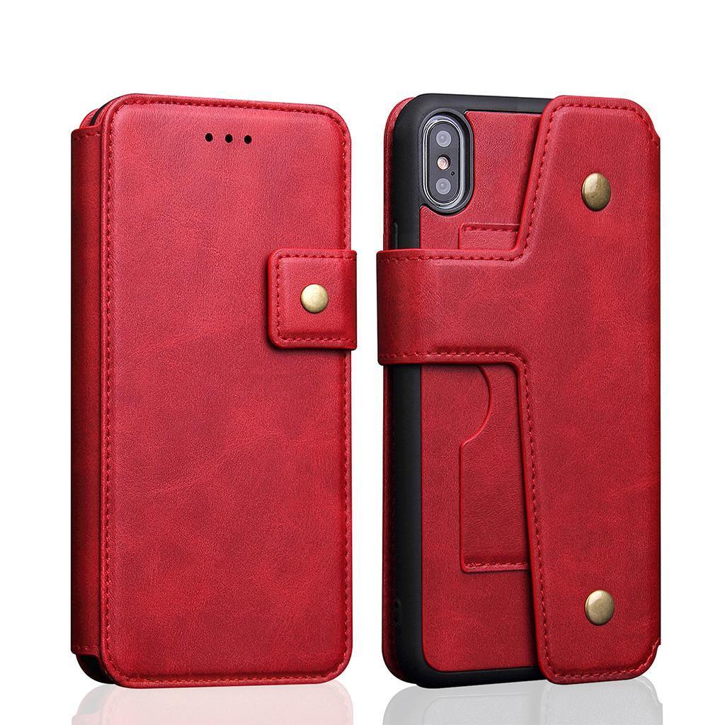 Shockproof Multifunctional Wallet Phone Case for Apple iPhone XS MAX