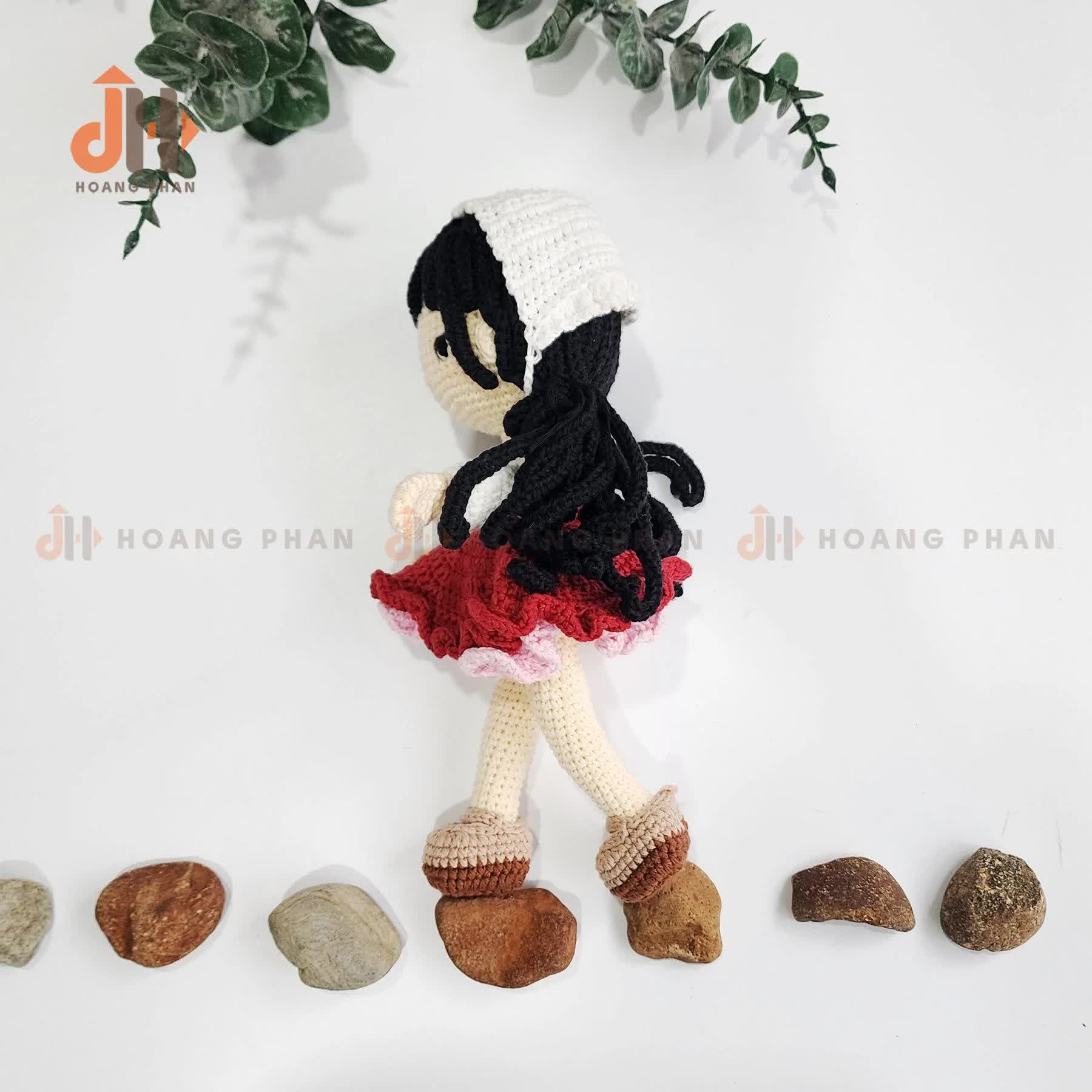 [Búp bê móc len] Cô nàng Malala - Phiên bản 02