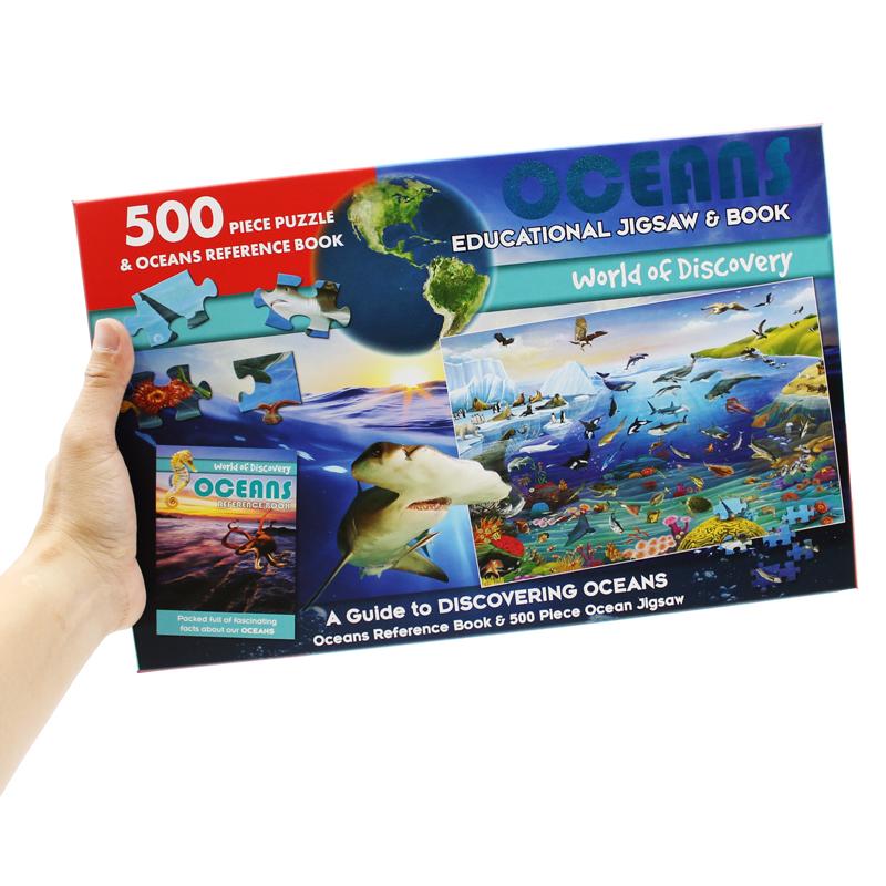 World Of Discovery - Educational Jigsaw &amp; Book: Oceans