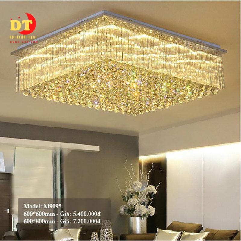 Đèn mâm vuông , chữ nhật ốp trần phale cao cấp hội trường HTLQ pl